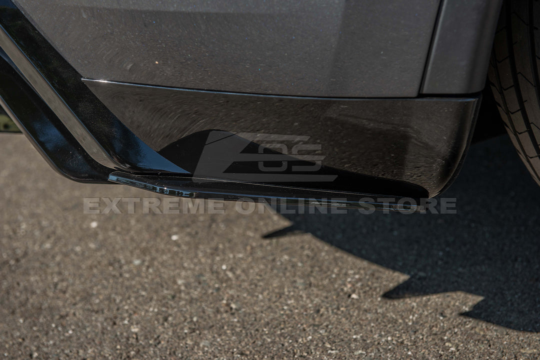 For 2020-Present Tesla Model Y Track Style Rear Diffuser Lip