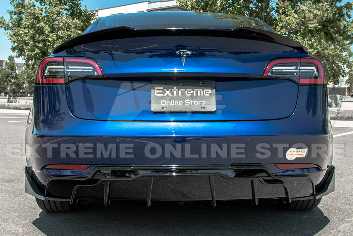 For 2017-2023 Tesla Model 3 Track Style Rear Diffuser Lip