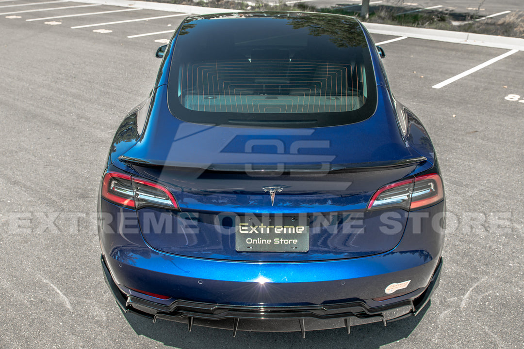 For 2017-2023 Tesla Model 3 M Style Rear Trunk Spoiler