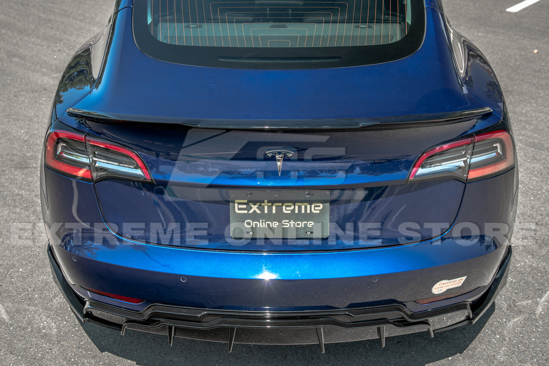 For 2017-2023 Tesla Model 3 M Style Rear Trunk Spoiler