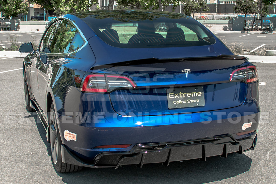 For 2017-2023 Tesla Model 3 M Style Rear Trunk Spoiler