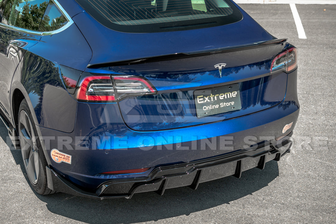 For 2017-2023 Tesla Model 3 M Style Rear Trunk Spoiler