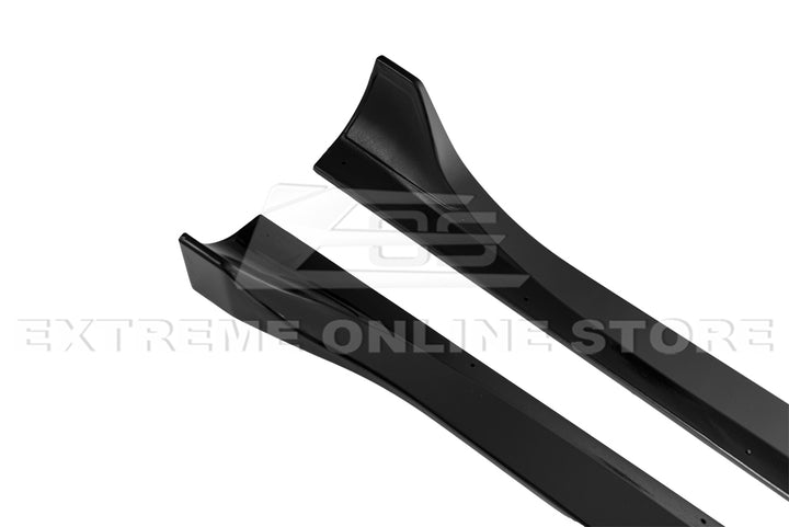 For 2017-2023 Tesla Model 3 Track Style Side Skirts Rockers