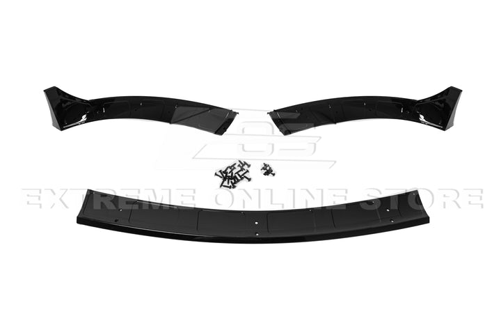 For 2020-2024 Tesla Model Y Track Style Front Splitter Lip