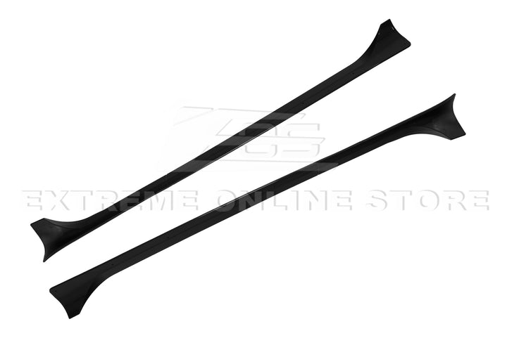 For 2020-2024 Tesla Model Y Track Style Side Skirts Rockers