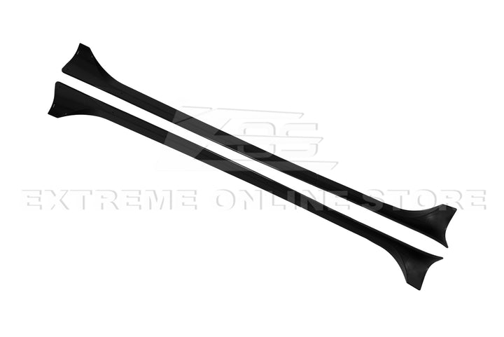 For 2020-2024 Tesla Model Y Track Style Side Skirts Rockers