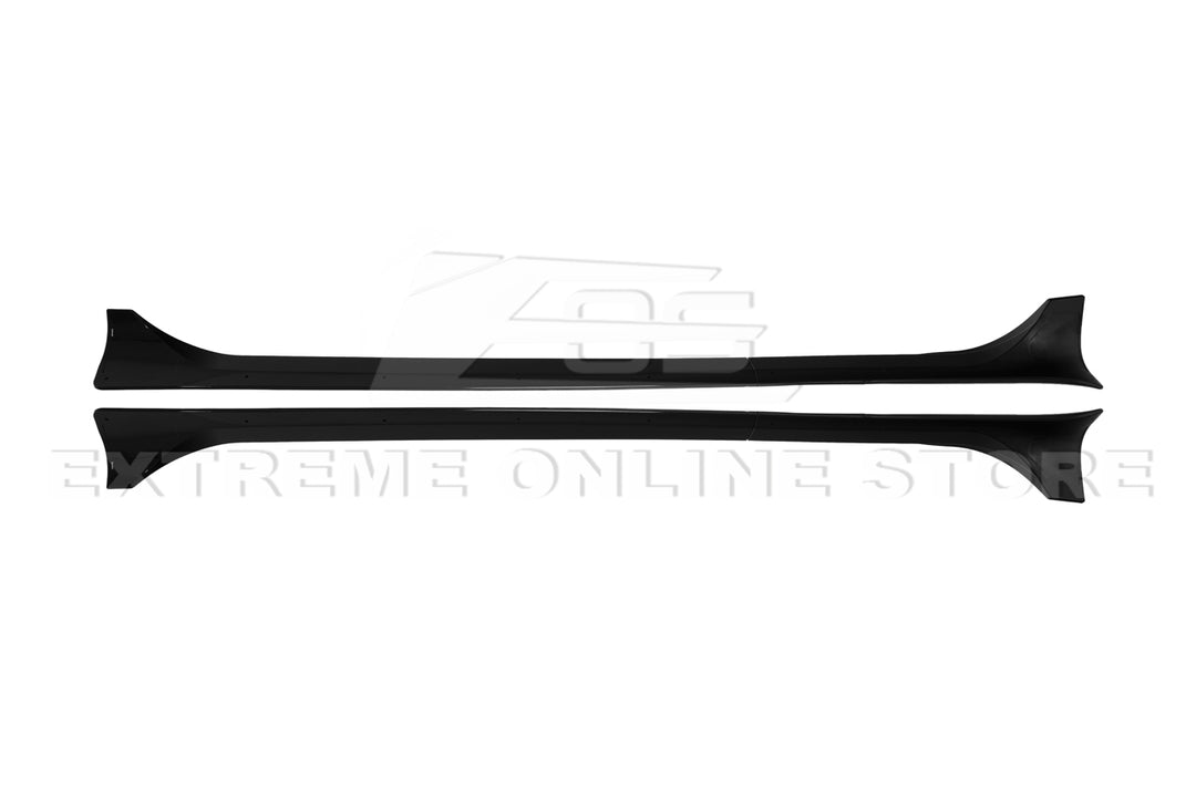 For 2020-2024 Tesla Model Y Track Style Side Skirts Rockers