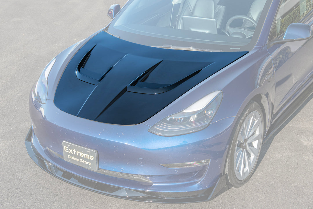 For 2017-2023 Tesla Model 3 Performance Style Front Bumper Hood