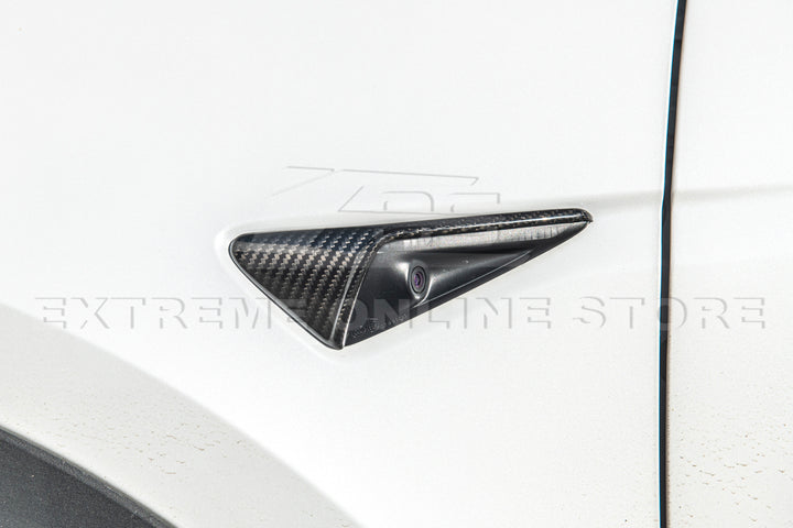 For 2020-2024 Tesla Model 3 Model Y Front Door Camera Covers