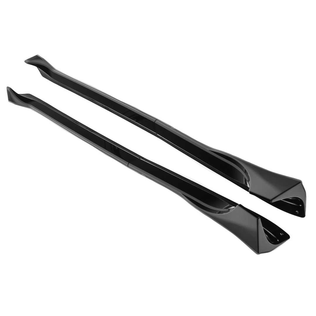 For 2020-2024 Tesla Model Y Track Style Side Skirts Rockers